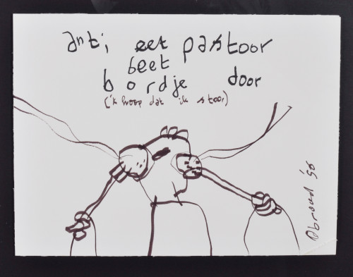 Herman Brood + Anti eet pastoor